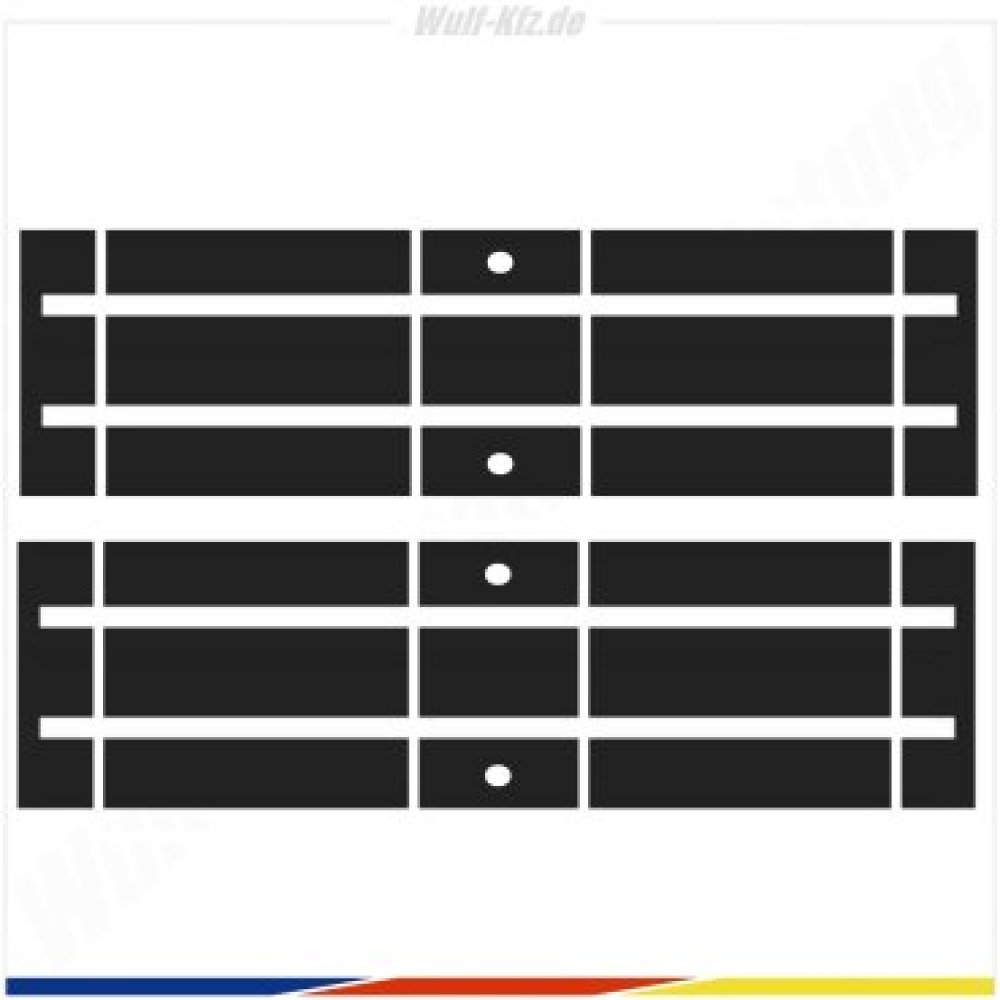 Mahle TechPro Digital ADAS Rear Cam Kit - Side Kalibriermatten Set Mitsubishi